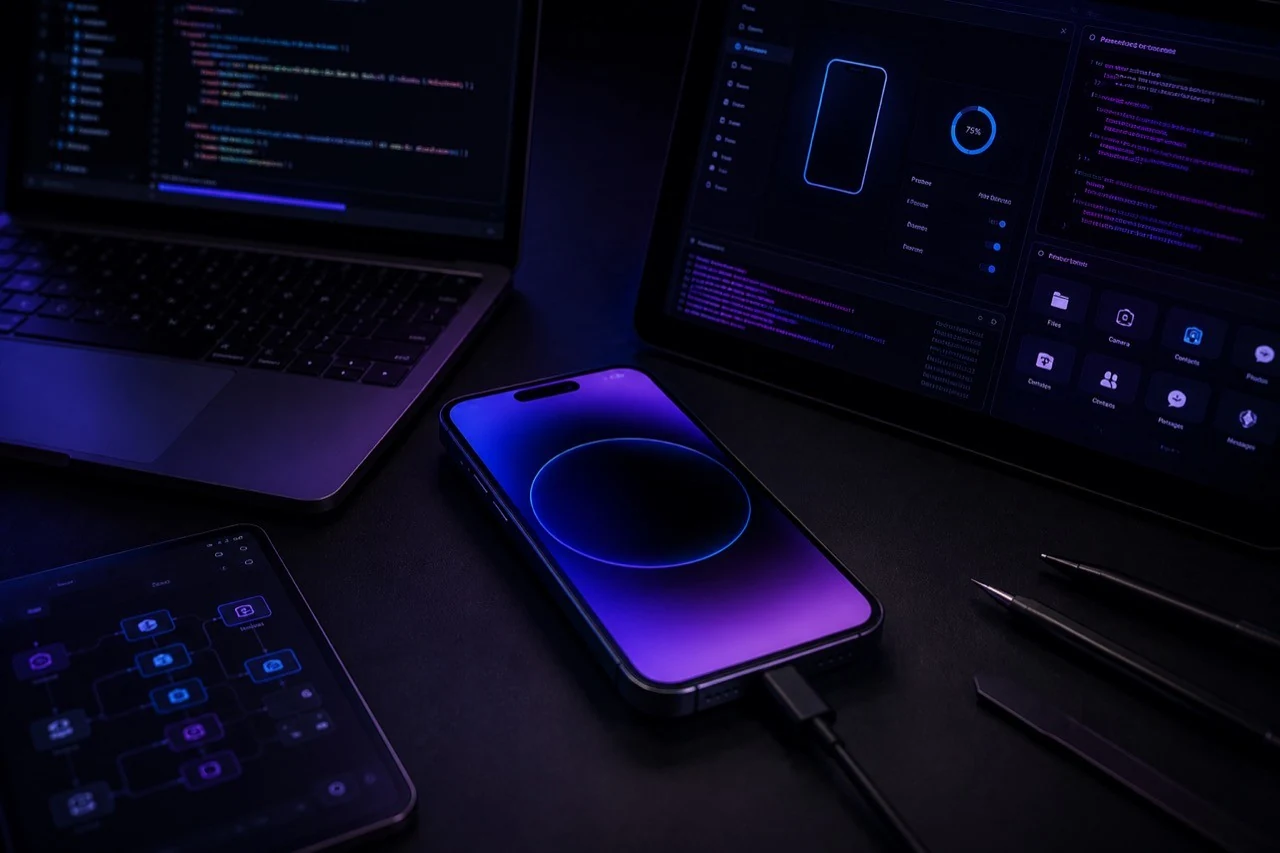 خدمات نرم‌افزار موبایل در MoMart